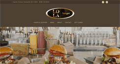 Desktop Screenshot of lolaburger.com